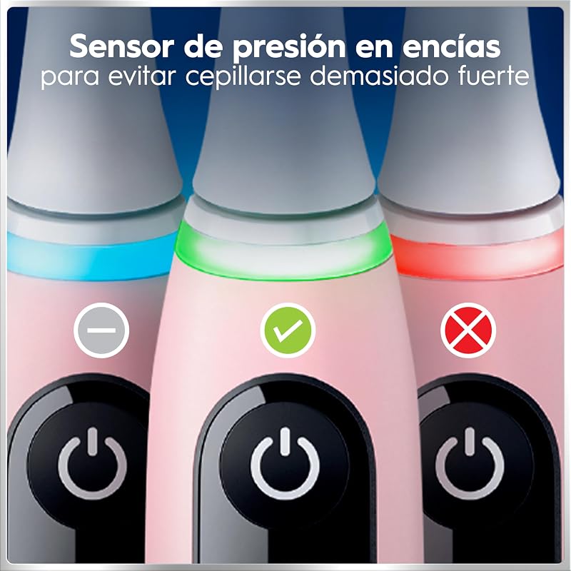 iO 6N Cepillo de Dientes Eléctrico, con 2 Cabezales, Rosa