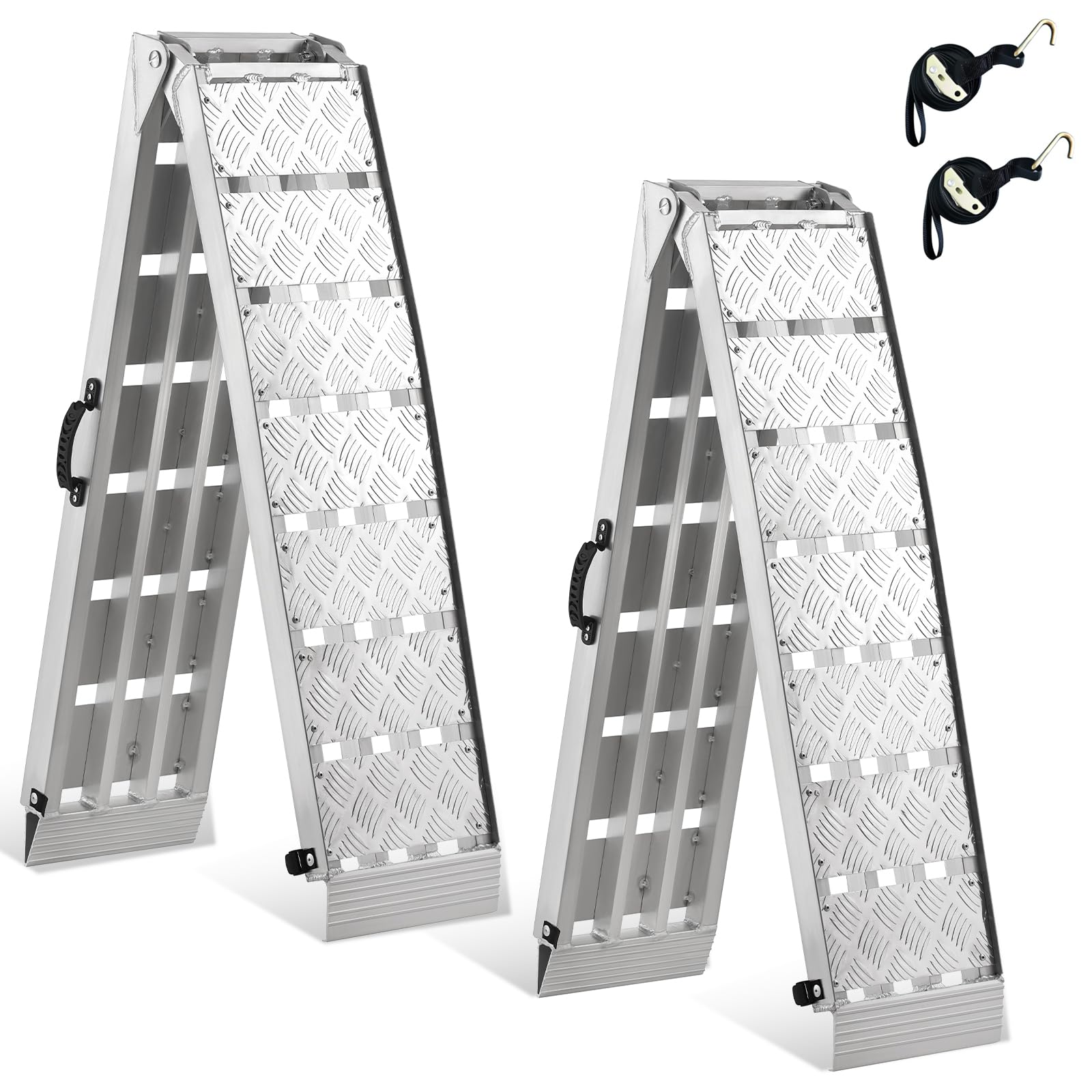 gardhom 2PCS 7.5' Truck Ramps 3000lbs Capacity Heavy Duty Ramps ...