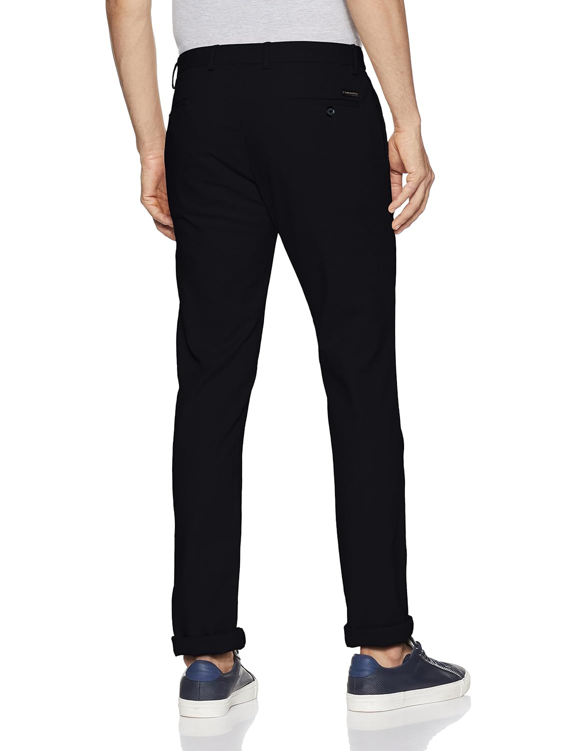 blackberrys men's slim fit casual trousers