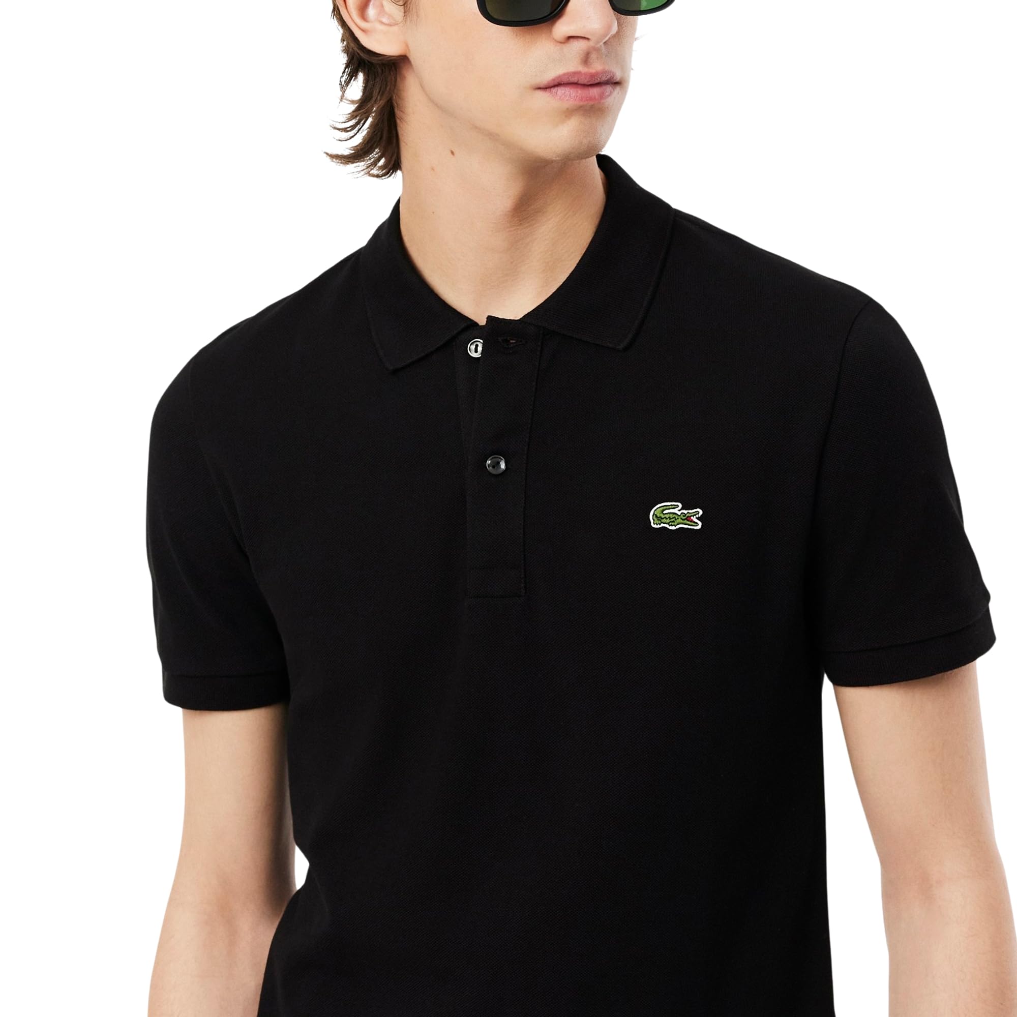 Lacoste Men's Slim Fit L12.12 Short Sleeve Pique Polo Shirt