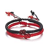 RINHOO Red Black Mix White Infinity Love Multicolor