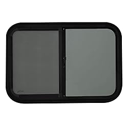 RecPro RV Window | 30"W x 20"H | Teardrop Style