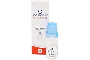 Oculocin Propo 10ml Eye Drops Value Pack Preservative Free Soothing Refreshing Solution for Irritated Dry Eyes Lubricating Contact Lenses Suitable