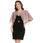 Women's Sheer Tencel Shawls and Wraps for Evening Dresses Soft Wedding Cape Lightweight Bridesmaid Scarves Cover Up