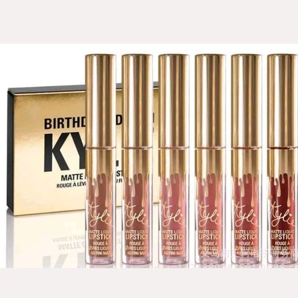 Fashion KYLIE Birthday Edition Matte Liquid Litpstick