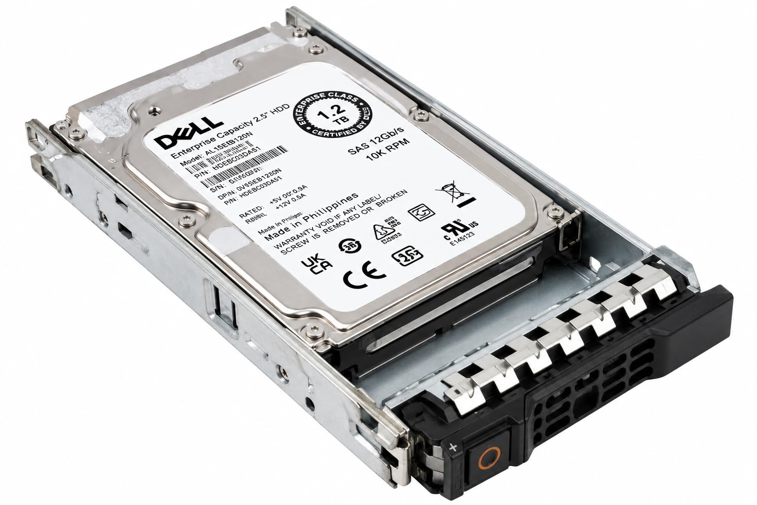 Nuevo para Dell 0W347K W347K ST3600057SS 600GB 6G 15K 3.5 SAS Disco duro con bandeja