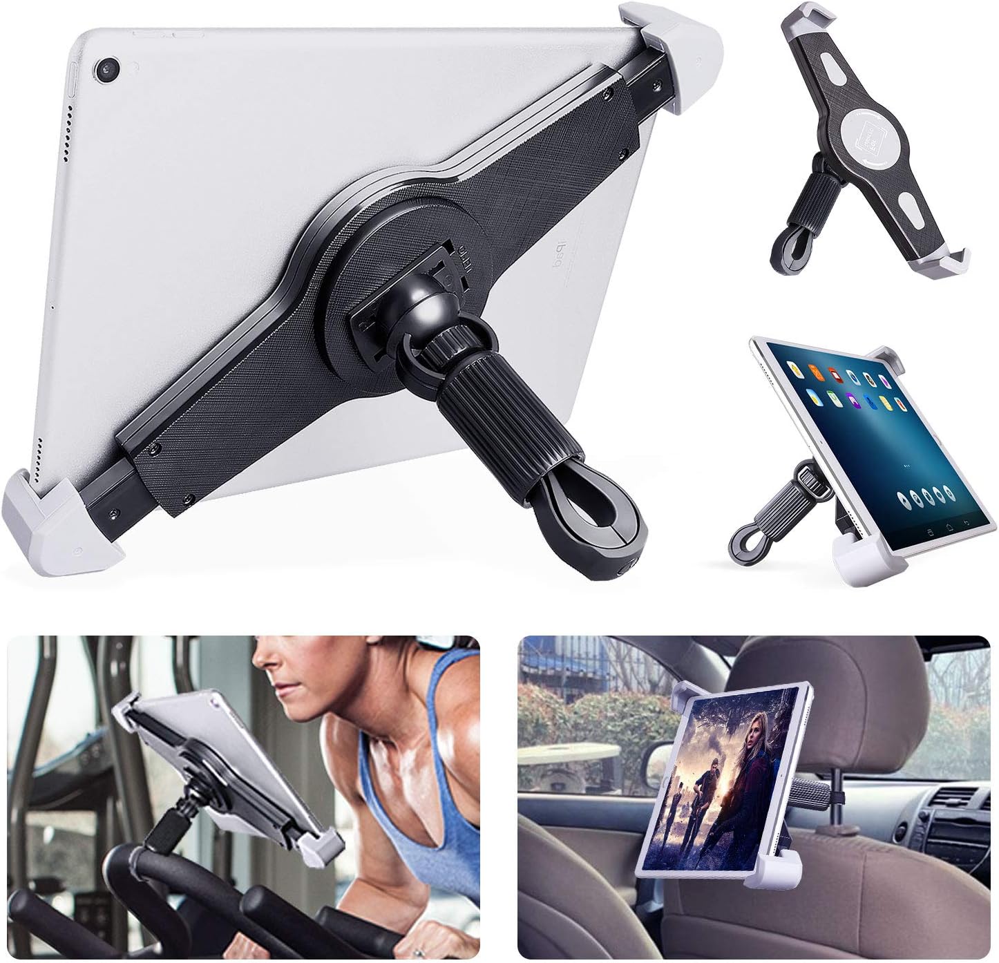 indoor fitness bike with tablet mount