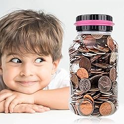 Coin Piggy Bank Saving Jar, Winnsty Digital Coin