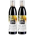 Tuscanini, Balsamic Glaze Made with Kosher Balsamic Vinegar of Modena Italy, (2 Pack) 8.5oz bottle, Balsamic Reduction