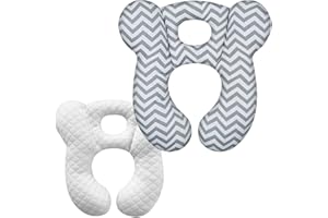 XIGGA Baby Travel Pillow Soft for Strollers Airplane Car Seats Pushchairs, Suitable for Boys and Girls