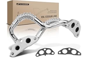 A-Premium Engine Oil Cooler Line Hose Assembly Compatible with Toyota Highlander 2008-2019 Sienna 2007-2019 Venza 2009-2016 L