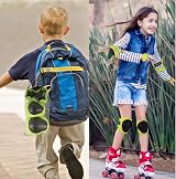 Heatigo Kids Protective Gear Set 6PCS Wrist Knee Elbow Pads Green view 7