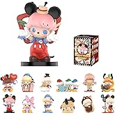 POP MART DIMOO World × Disney Series Figures, Blind Box Figures, Random Design Action Figures Collectible Toys Home Decorations, Single Box