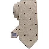 Luckyvestir Mens Ties 2.56'' Cotton Ties Plaid Striped Neckties for Men Business Graduation Wedding