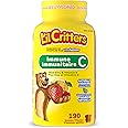 L'il Critters Immune C Chrildren's Gummy Vitamin - Helps Maintain Immune Function, Naturally Sourced Fruit Flavours, 3 Month 