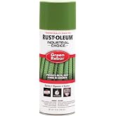 Rust-Oleum Industrial Choice RB1600 System Green Rebar Epoxy Spray Paint, 12 oz