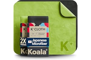 Koala Lens Cleaning Cloth | Japanese Microfiber | Glasses Cleaning Cloths | Eyeglass Lens Cleaner | Eyeglasses, Camera, VR/AR