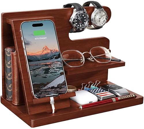 Key Holder Bedside Watch Holder 1pc Nightstand Organizer, Phone