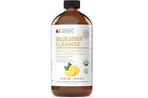 COMPLETE NATURAL PRODUCTS Complete Natural Gallbladder Complete - Liquid Supplement for Gallbladder Support, Liver Cleanse, and Digestive Health with Apple Cider Vinegar, Turmeric, Beet, Digestive Enzymes, Milk Thistle - 16oz