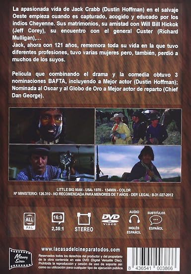 Amazoncom Pequeño Gran Hombre Little Big Man 1970 All