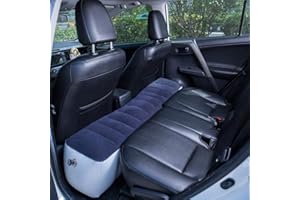 FMS Car Mattress Inflatable Back Seat Gap Pad Air Bed Cushion for Car Travel Camping