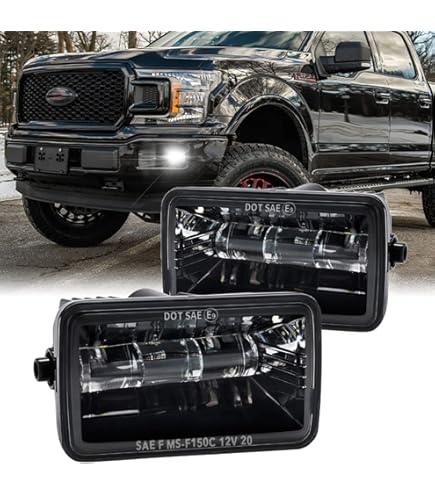 Daikokuya LED Fog Lights With DRL Compatible For Dodge Ram