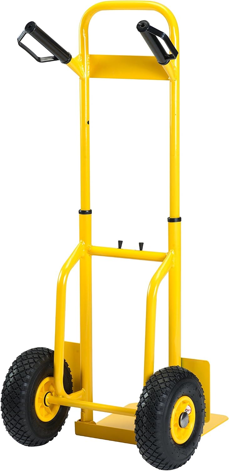 Stanley Sxwtd-FT520 120 kg Steel Folding Hand Truck - Yellow - Image 3