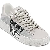 DKNY Womens Ginali Everyday Lace Up Platform Sneaker