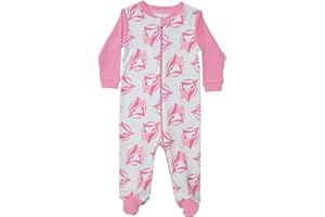 Gertex MLB Toronto Blue Jays Infant Baby & Toddler Long-Sleeve Footed Sleeper with Zipper Closure