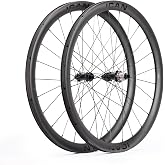ICAN AERO40II-1180g/AERO50II-1255g Disc Carbon Road Bike Wheelset 700C Disc Brake 23mm Inner Width Clincher Tubeless Compatible
