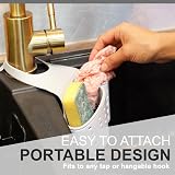 Navoys Grey Kitchen Tap Basket with Adjustable Strap Sink Caddy view 4