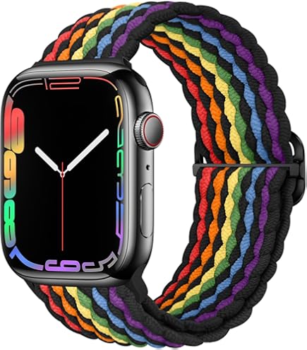 Amazon.com: GELISHI Colorful Band Compatible with Apple Watch Band