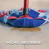 Vileda SuperMocio 3Action XL Mop Refill Pack of 2 - Machine Washable view 6