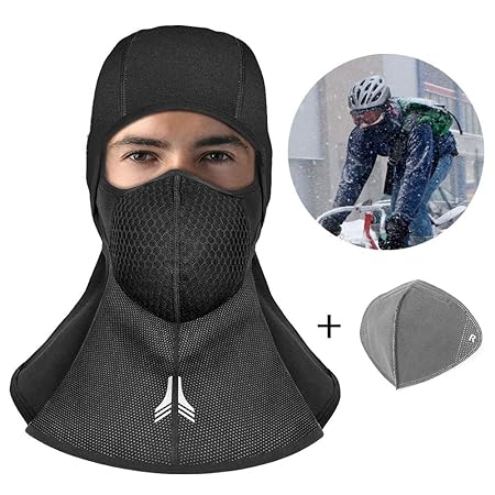 innislink Sturmhaube Motorrad, Sturmmaske Balaclava Winter Skimaske Motorradmaske Fahrrad Maske Radfahren Fleece Wasserdicht 