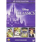 Disney 4-Movie Collection: Classics (Gnome-Mobile / Darby O'gill &amp; Little People / One &amp; Only Genuine Family / Happiest Millionaire)