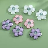 Comfortable and Colorful Ear Lobe Support Patches Earring Backs, Hypoallergenic Earring Backs with Plastic Backer Support for Droopy Ears, 6 Pieces, Prevents Stretching and Tearing (3-in-1 Color)