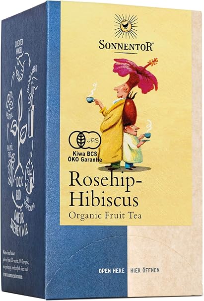 Amazon ゾネントア Sonnentor ハーブティー オーガニック ティーバッグ ノンカフェイン ブレンド ローズヒップ ハイビスカスティー ゾネントア Sonnentor 食品 飲料 お酒 通販