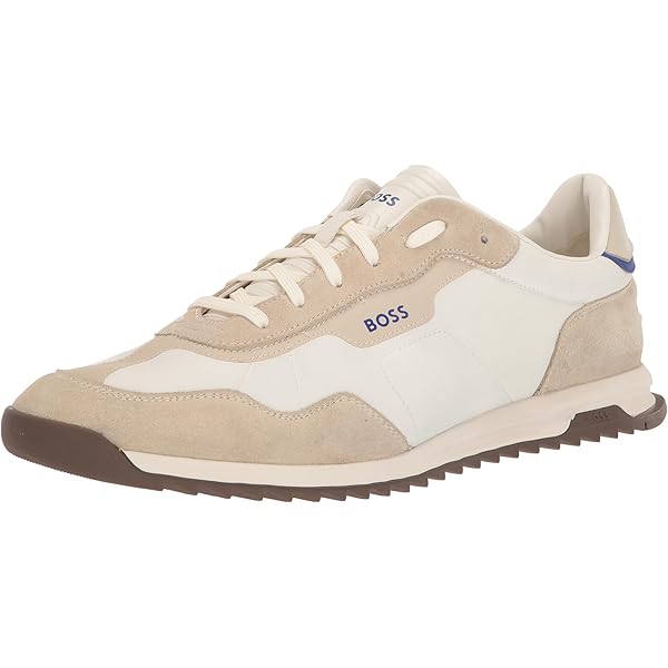 bossさん専用 Amazon.com | BOSS Zayn Low Profile Leather Mesh Sneaker
