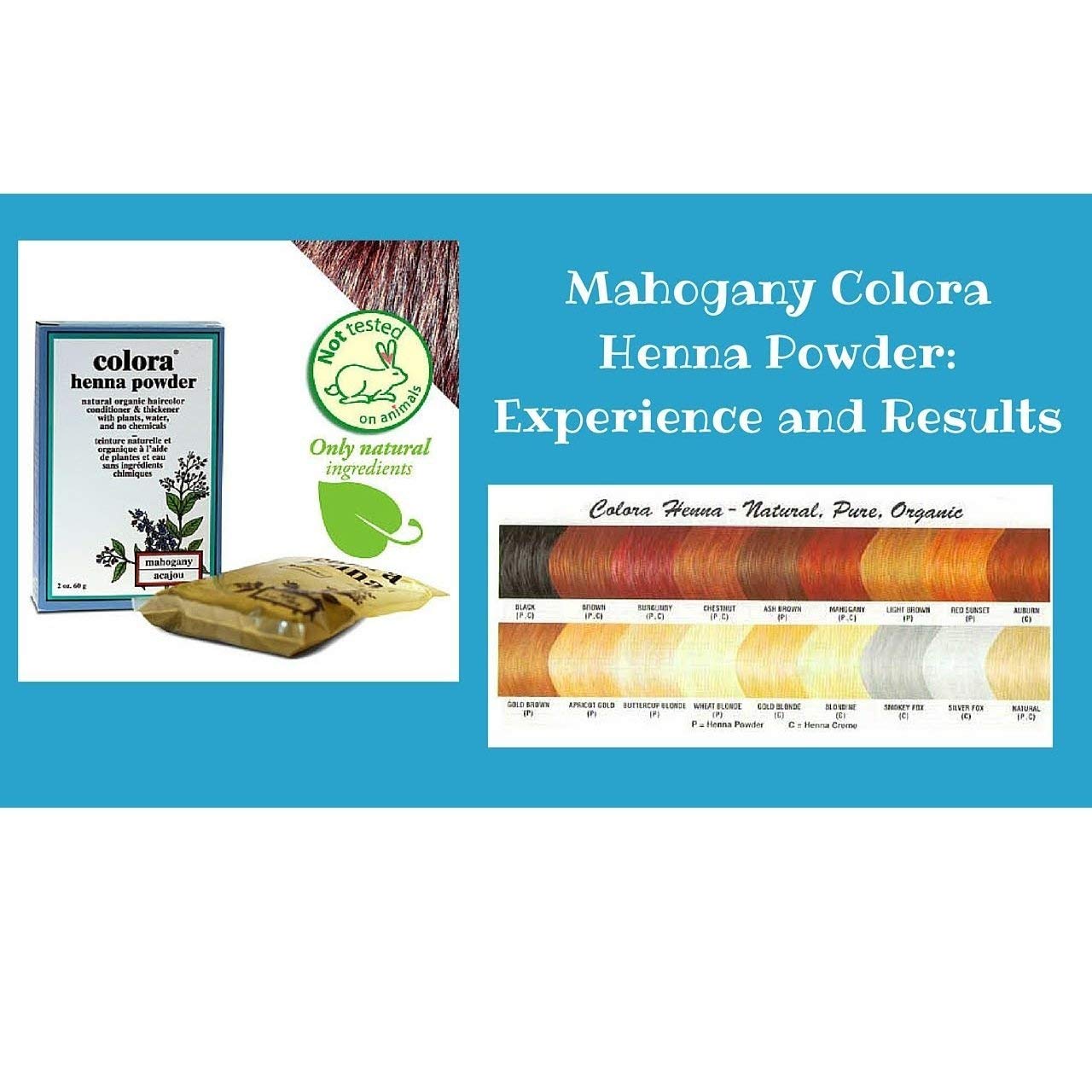 Buy Colora Henna Powder - Natural Haircolor - Buttercup Blonde Online