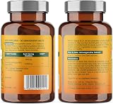 Beauty & Co Ashwagandha 5000mg 90 Tablets High Strength UK Made Vegan view 5