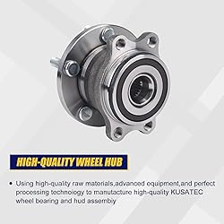 KUSATEC 512293 Rear Wheel Bearing Hub Assembly for