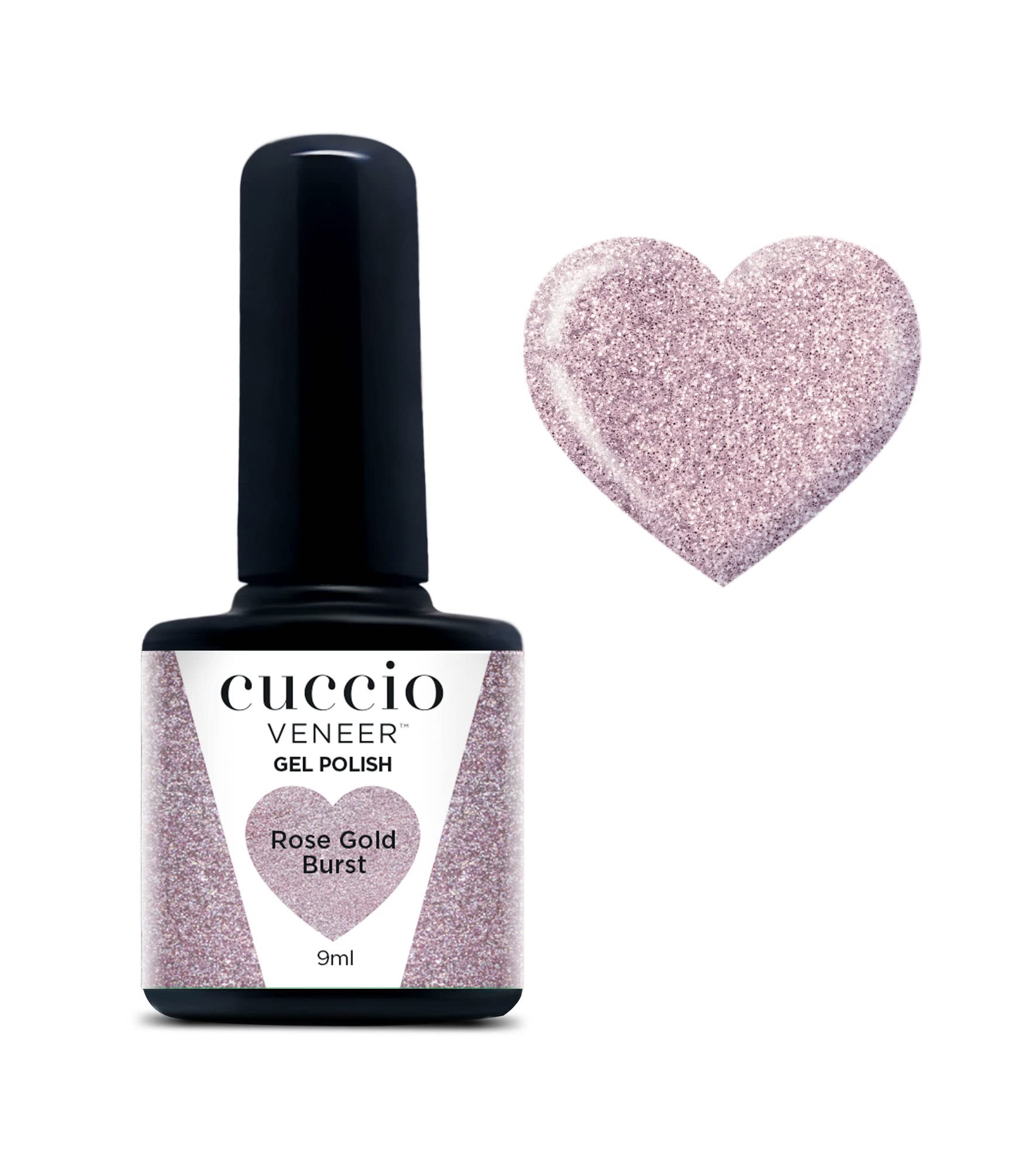 Cuccio Veneer 9ml Rose Gold Burst