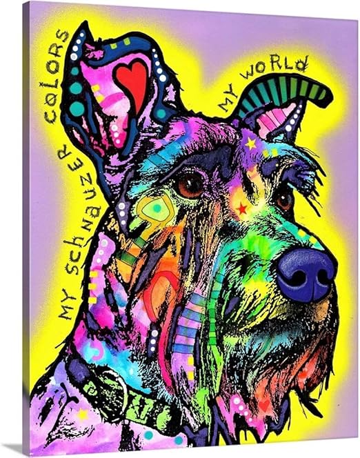 schnauzer wall art