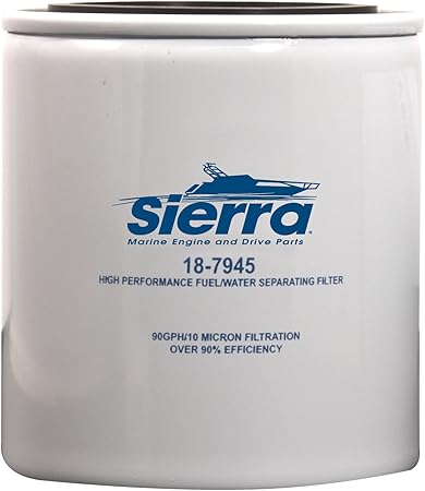 Amazon Com Sierra International 18 7945 10 Micron Fuel Water Separating Filter For Mercury Mercruiser And Yamaha Medium Automotive