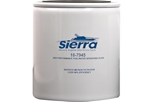 SIERRA Teleflex 18-7945 Fuel Water Separator Filter