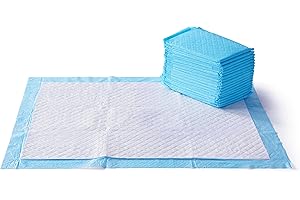 鶹 Basics Dog and Puppy Pee Pads with 5-Layer Leak-Proof Design and Quick-Dry Surface for Potty Training, Heavy Duty Abso