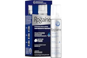 Men’s Rogaine 5% Minoxidil Topical Foam, One Month Supply