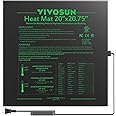 VIVOSUN Durable Waterproof Seedling Heat Mat 20" x 20.75" UL & MET-Certified Warm Hydroponic Heating Pad for Germination, Indoor Gardening, Greenhouse