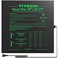 VIVOSUN Durable Waterproof Seedling Heat Mat 20" x 20.75" UL & MET-Certified Warm Hydroponic Heating Pad for Germination, Ind