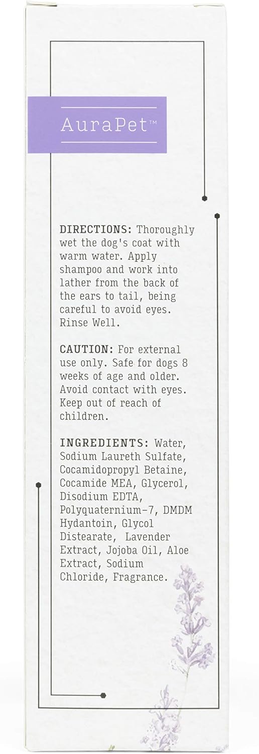 AuraPet Aromatherapy Lavender Shampoo for Dogs